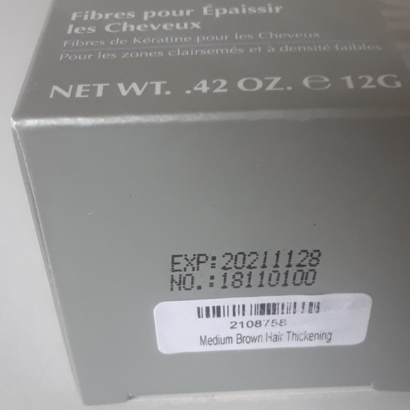 Bosley Hair Thickening Fibers- Medium Brown - Picture 5 of 7